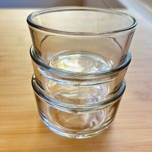 Set of 3 Anchor Glass Bowls | 1 cup - 236ml each